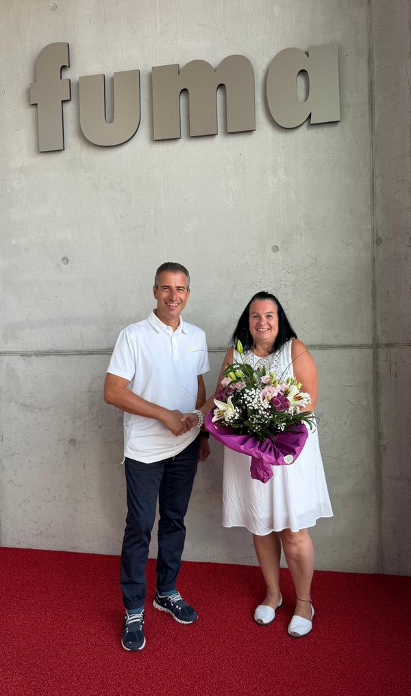 Jubiläum Sabine Kärchher 15 Jahre