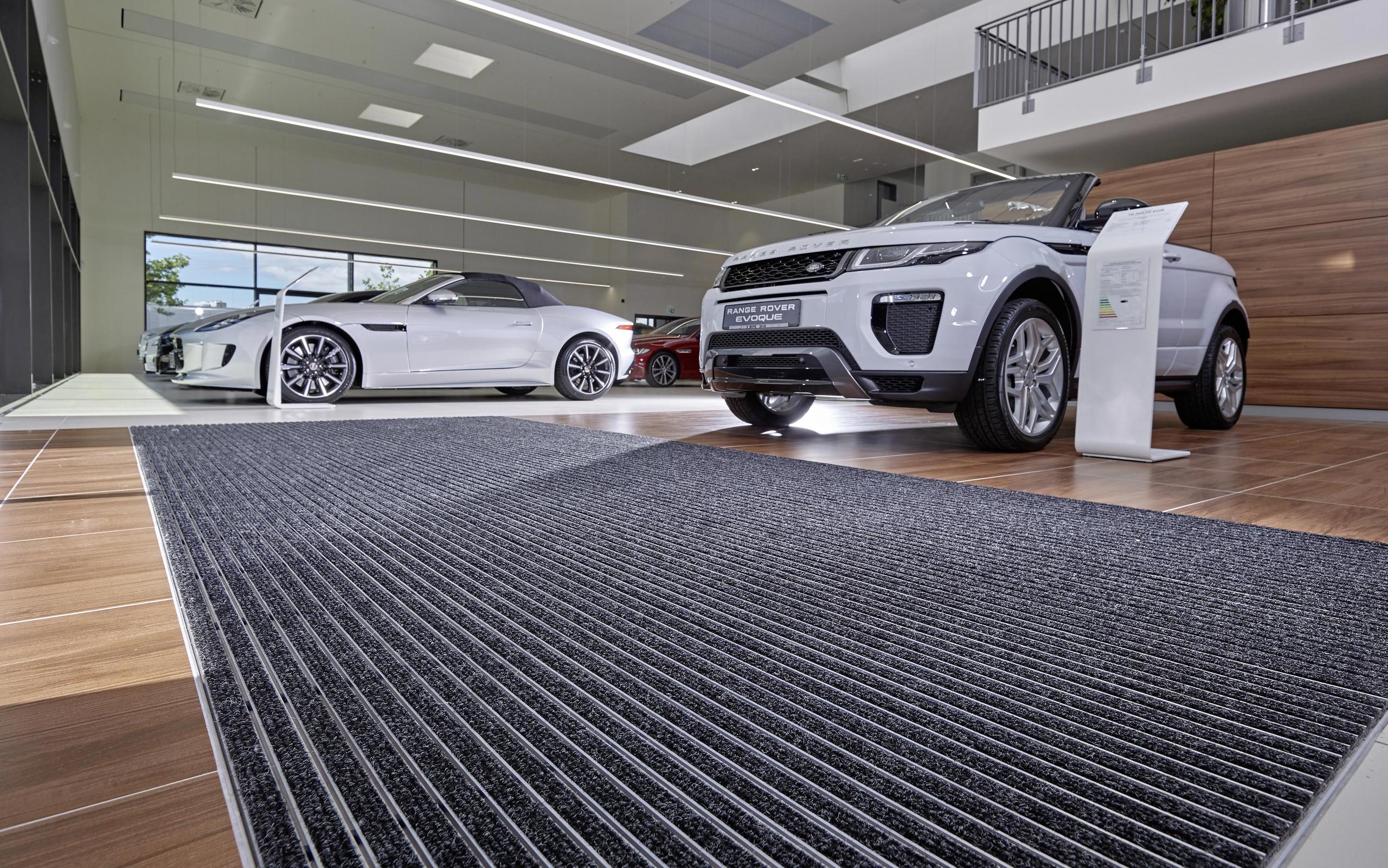 Fußmatten für Autohäuser und Ausstellungsräume